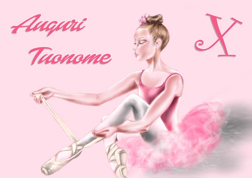 Cialda ballerina danza - cialda,