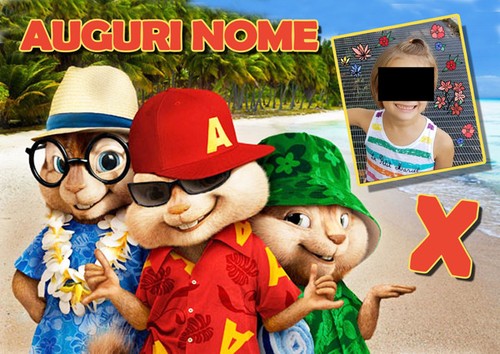 Cialda alvin chipmunks - cialda,