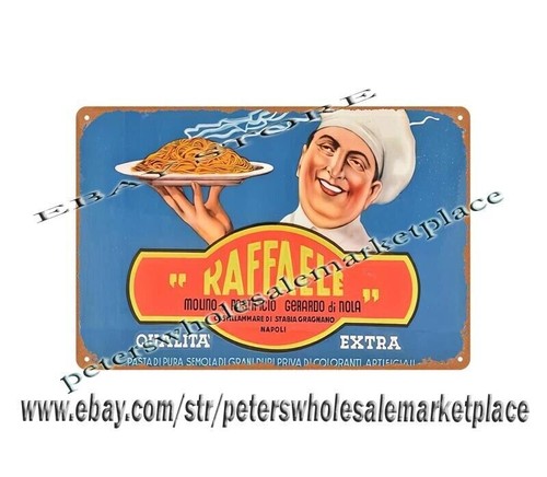 Insegna latta metallo cucina