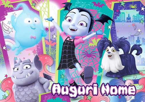 Cialda vampirina decorazione - vampirina,